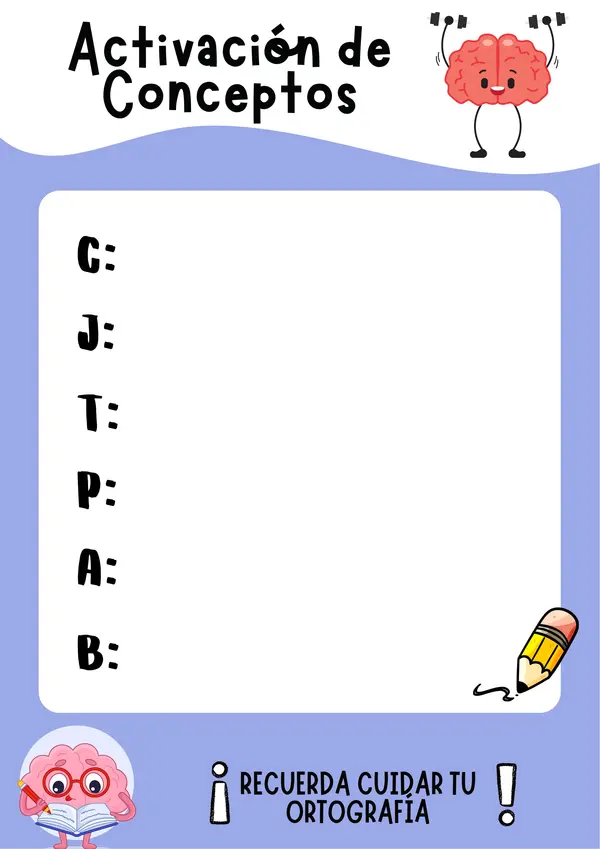 Activación de Conceptos/Conocimientos