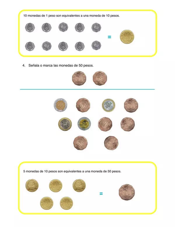 Reconocimiento de monedas y billetes