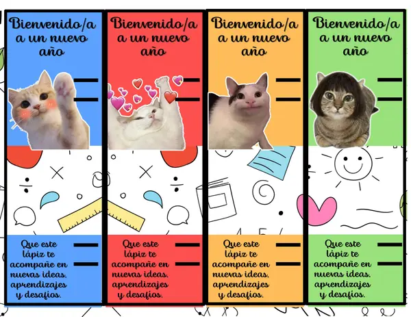 ✏️ Recuerdo de Bienvenida para lapiz