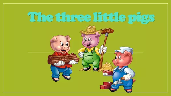 The Three Little Pigs for ESL students.