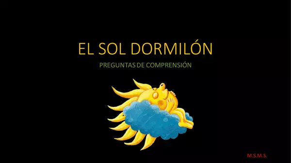 EL SOL DORMILÓN