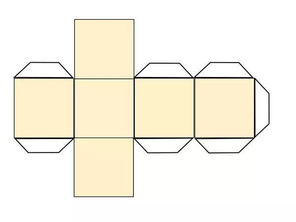 Redes de cubos y paralelepípedos