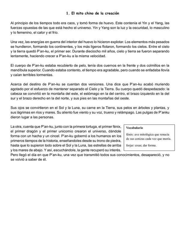 Mitos de creación