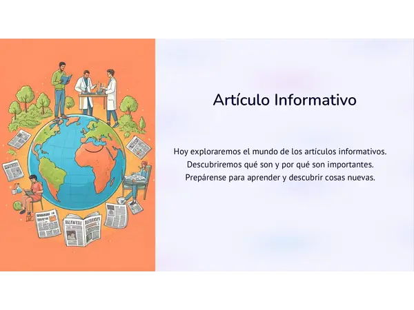 Artículo informativo