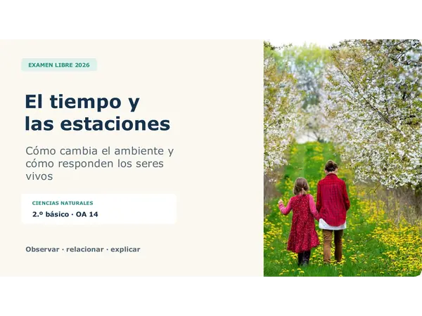 OA 14 CIENCIAS 2° Básico