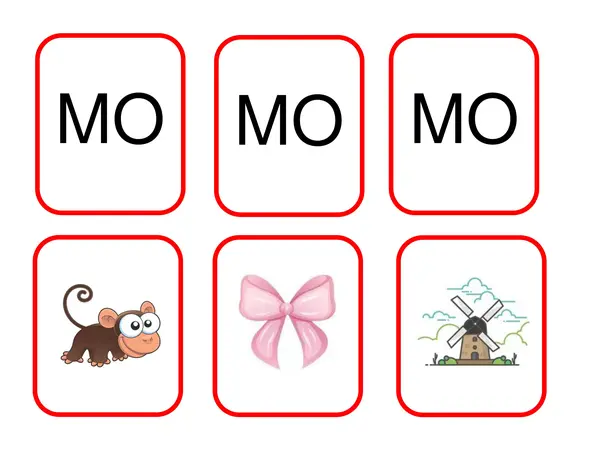 Memorice Ma, Me, Mi, Mo, Mu