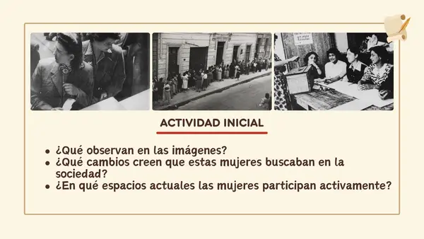 La participación de las mujeres en el siglo XX | Sexto Básico