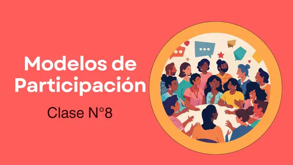 Clase N°8 de Ed Ciudadana 3°M unidad I "Modelos de paerticipación"