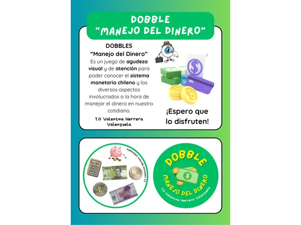 Dobble manejo del dinero