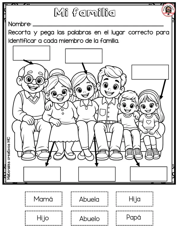 ACTIVIDADES MI FAMILIA