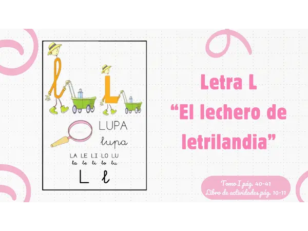 Repaso letra L, M, P