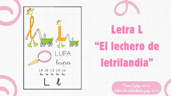 Repaso letra L, M, P
