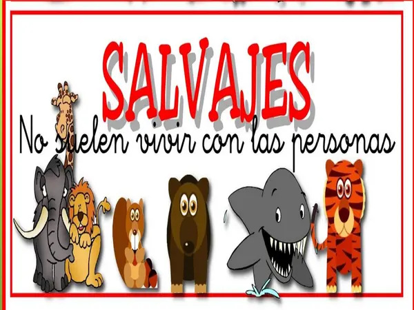 Animales salvajes