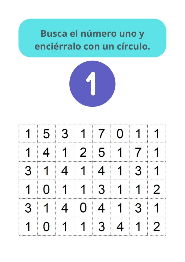 Número 1