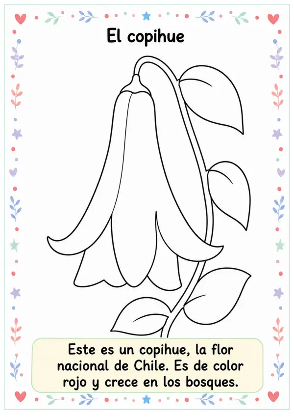 Cuadernillo para Colorear  - Fiestas Patrias