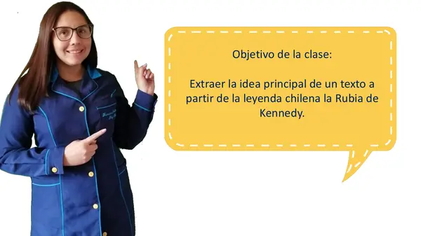 extrayendo ideas principales a traves de una leyenda Chilena 