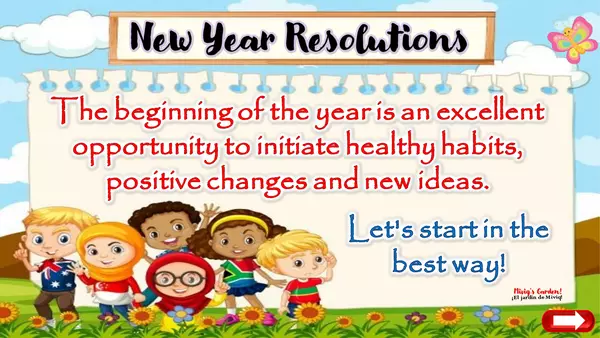 My New Year's Resolutions (Editable Template)