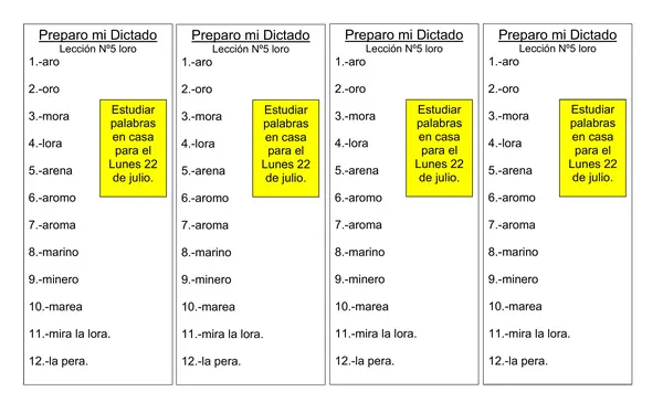 PREPARO MI DICTADO MÉTODO MATTE