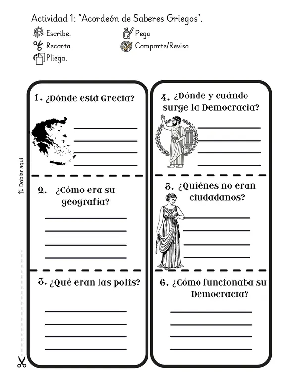 Lapbook "Antigua Grecia"
