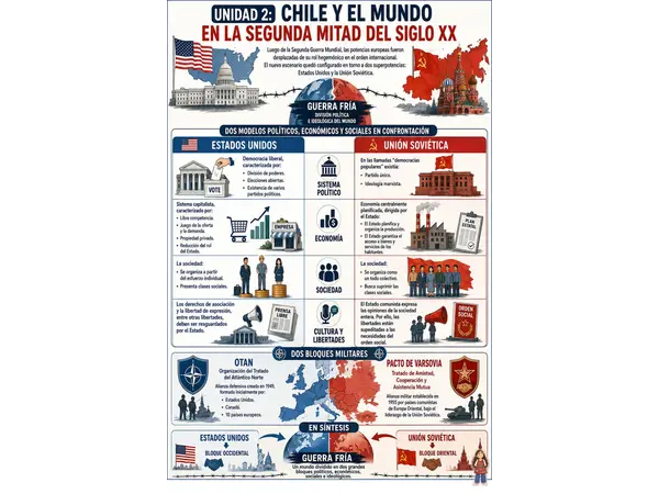 Chile y el mundo en la segunda mitad del siglo XX | Resumen Unidad 2