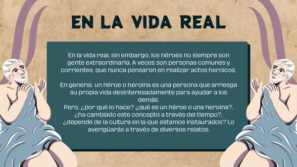 El héroe en distintas épocas