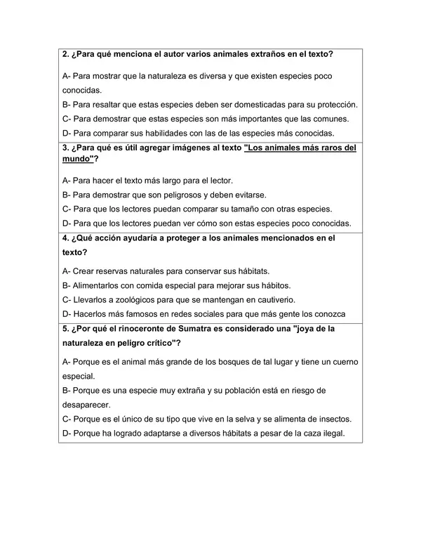 SIMCE- Comprensión lectora 4to (10 fichas)