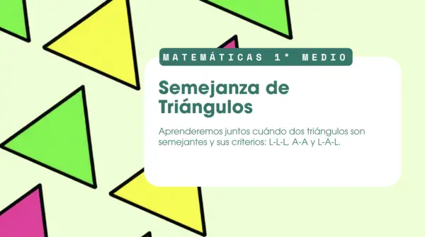 Semejanza de triangulos