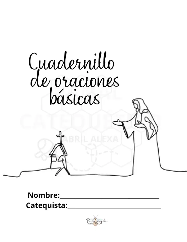 Cuadernillo de oraciones católica 