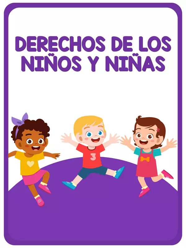 Derechos de los niños y niñas | Afiches para el Aula | Español e Inglés y versión con mascarillas