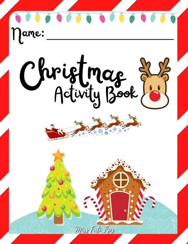 Christmas Activity Book (Libro de actividades navideñas)