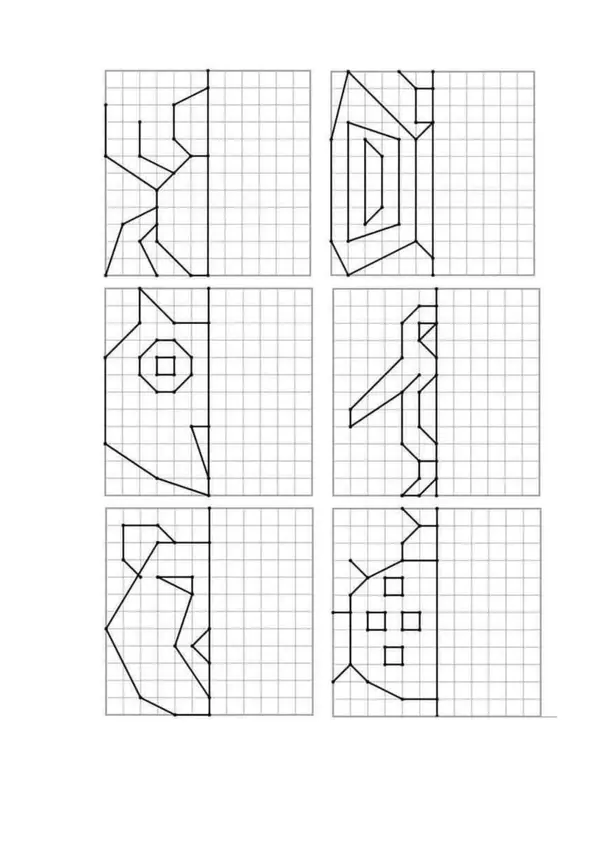 Recopilación dibujos en cuadricula