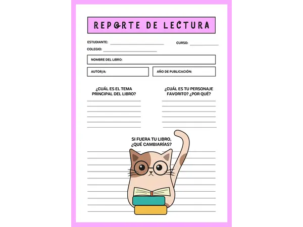 Reporte de lectura