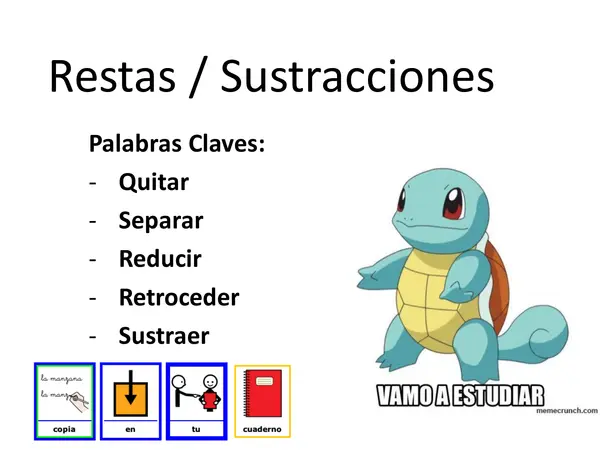 Sustracciones con reagrupacion