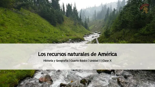 Los recursos naturales | Cuarto Básico