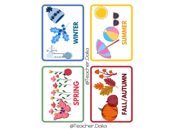 SEASONS OF THE YEAR 