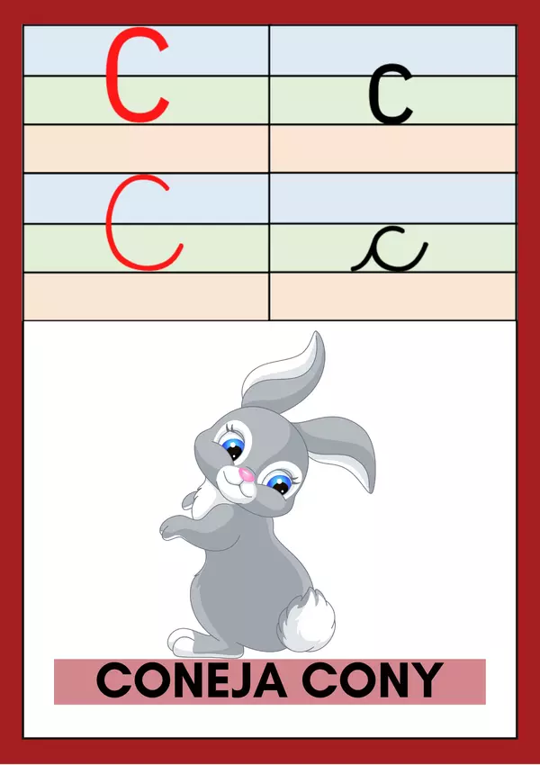 Abecedario de animales y sus nombres
