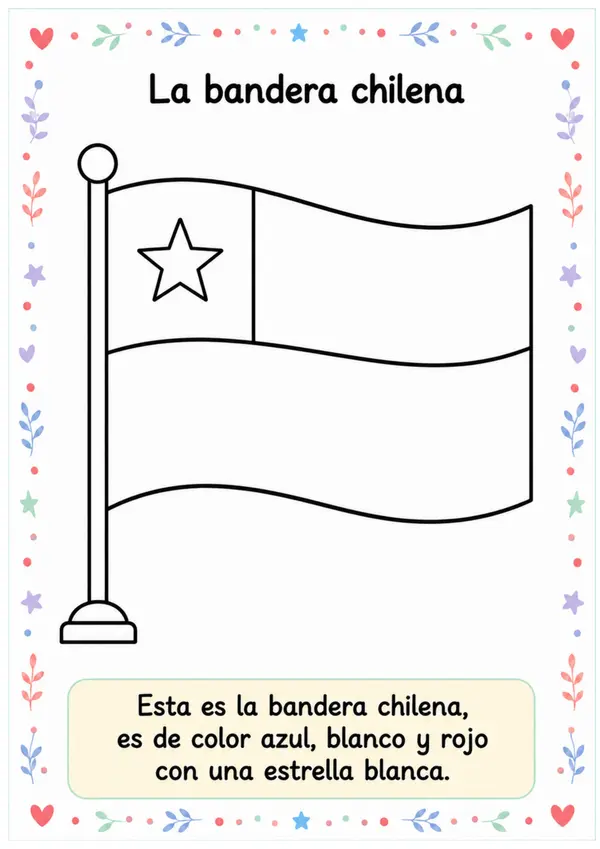 Cuadernillo para Colorear  - Fiestas Patrias