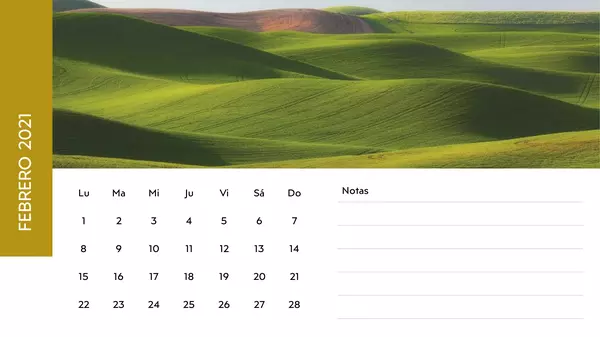 Calendario y recordatorio