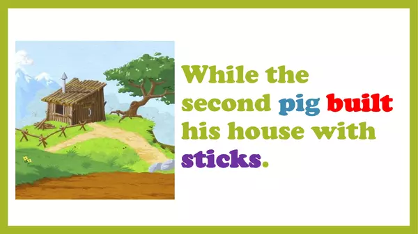 The Three Little Pigs for ESL students.