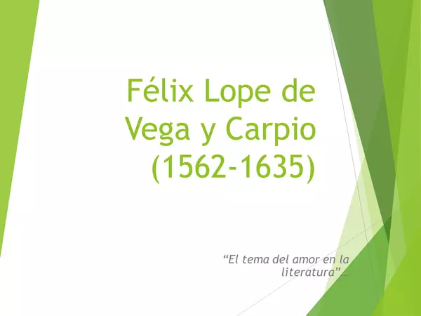 Presentacion Lope de Vega y Alonso de Ercilla, lenguaje , Octavo