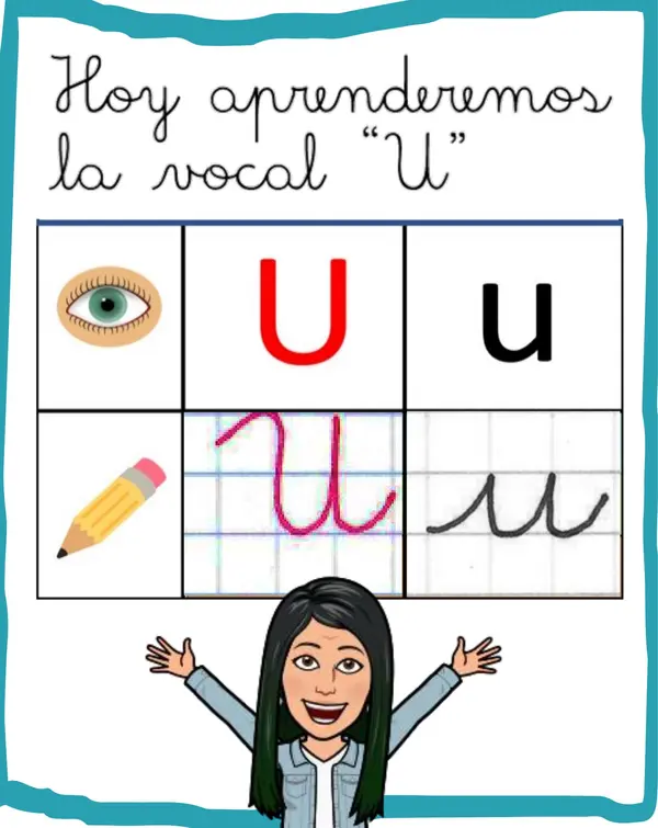 VOCAL U - Apoyo de PPT método Matte