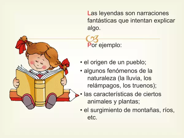 Presentacion La Leyenda Sexto Basico, 
