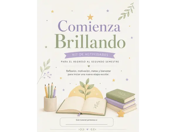 Pack de actividades para el retorno al segundo semestre. 
