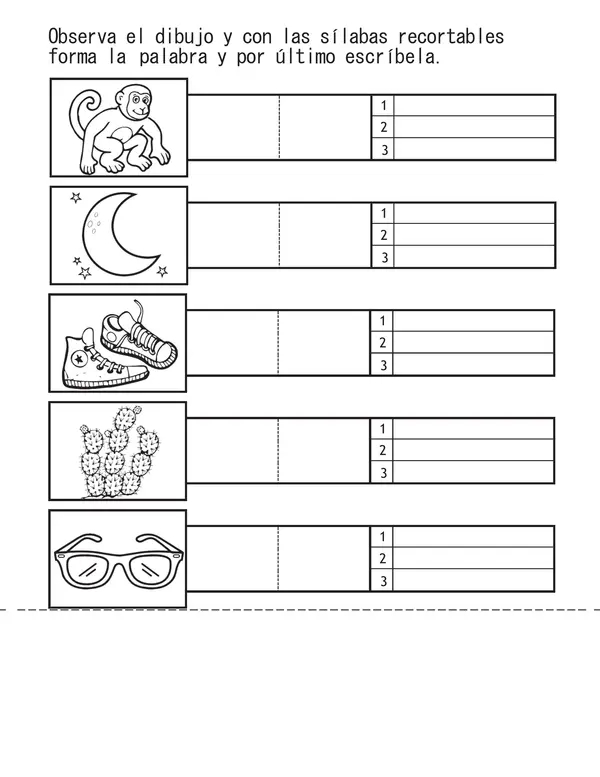 Cuadernillo de refuerzo lecto-escritura