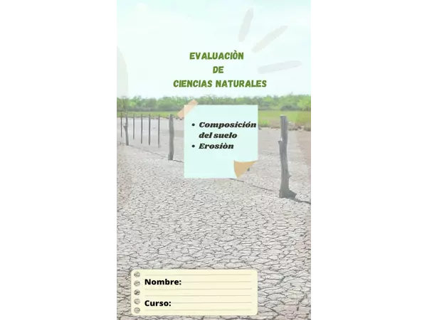 Evaluación de Ciencias Naturales