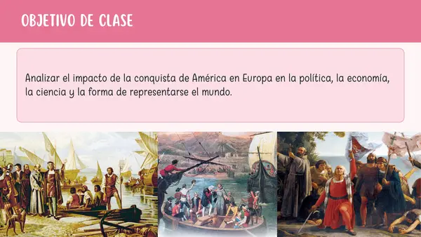 8° El impacto en Europa tras la conquista de América (editable)
