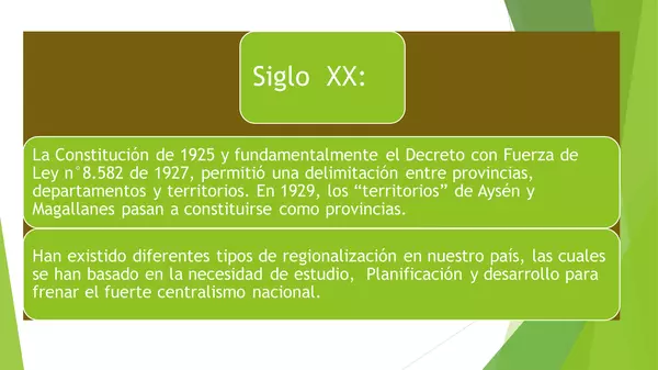 DIVISIONES POLITICO ADMINISTRATIVAS HISTORICAS DE CHILE, OCTAVO BASICO