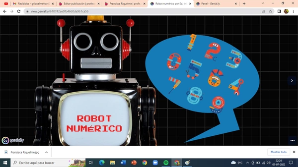 Robot numérico