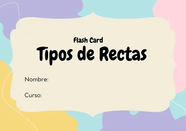 Tipos de Rectas