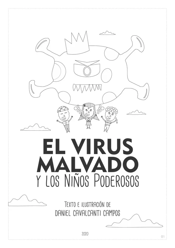 Cuento "El virus malvado y los niños poderosos"
